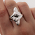 Anillo de Plata 925 inflada Cola de Sirena AE011