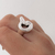 Anillo de Plata 925 inflada cola de ballena AE041 - comprar online