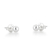 Aros de Plata 925 Bolita 6mm Pasantes APL002