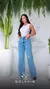 CALÇA WIDE LEG CLARA LIZA LIXADA na internet