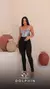 CALÇA SKYNE PRETA COM STRASS PREMIUM