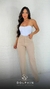 CALÇA WIDE LEG BEGE PREMIUM na internet