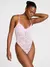 Victoria's Secret Sexy Tee Lacie Unlined Demi Bodysuit Tamanho Pequeno na internet