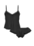 Victoria's Secret Tease Satin Lace-Trim Cami & Flutter Shorts Set Tamanho Médio - comprar online