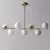 Lustre Para Sala Dourado - Orbitalis - comprar online