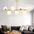 Lustre Para Sala Dourado - Orbitalis - comprar online