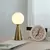 Luminária de Mesa Nórdica Cônica Bivolt na internet