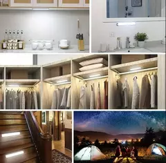 Imagen de 1 BARRA LED 50cm BLANCA CON SENSOR DE MOVIMIENTO