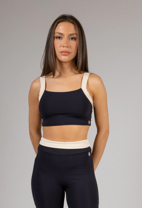 Top outline preto