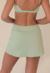 Short saia slim menta