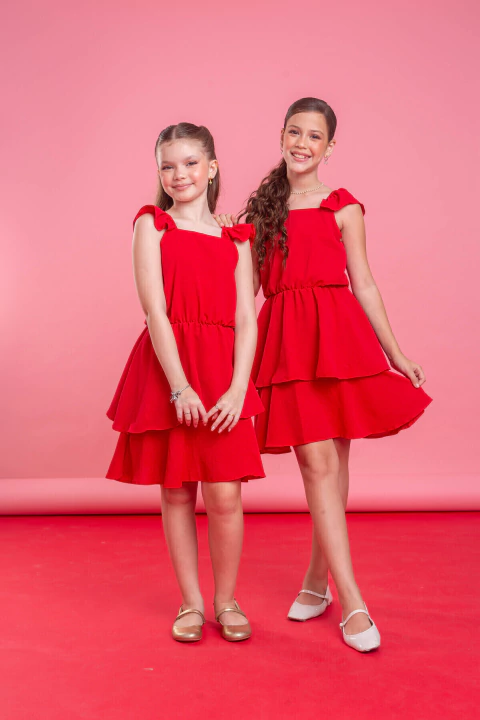 VESTIDO INGRID VERMELHO - - comprar online