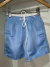 SHORT TACTEL LISO AZUL na internet