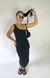 Vestido Cosmos Kamala Preto