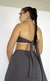 Cropped Júlia kamala Grafite - comprar online