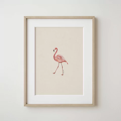 Cuadro Flamingo