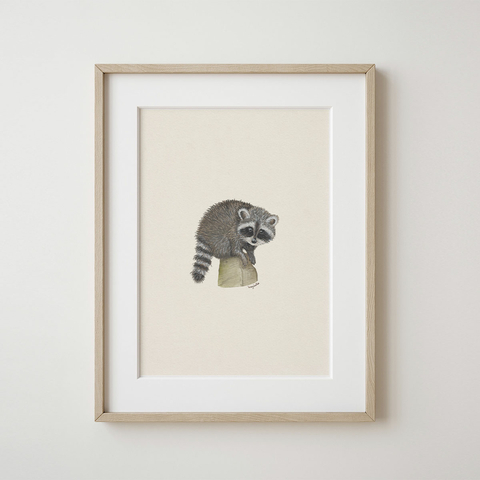 Cuadro Mapache I