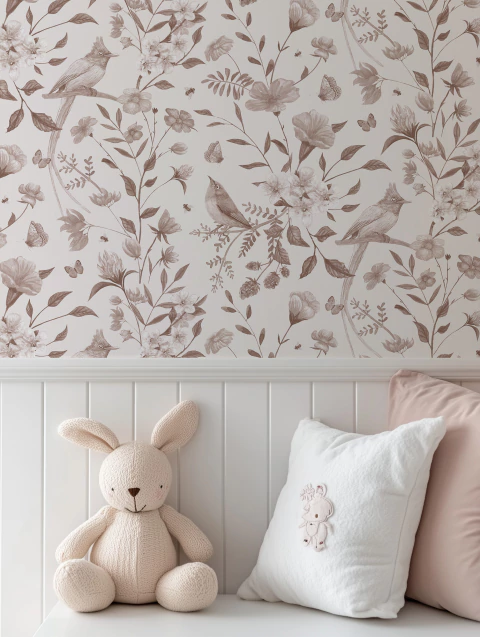 Empapelado Jardín Florido - comprar online