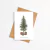 Tarjeta Navidad Arbol