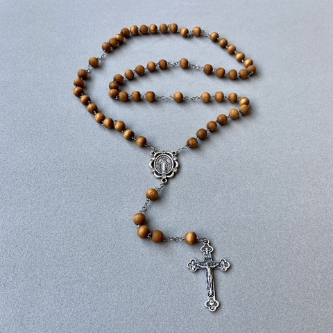 Terço Nossa Senhora das Graças Aroma de Canela