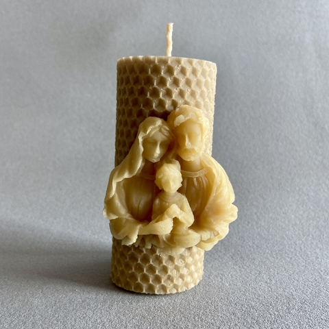 Vela Favo de Mel Sagrada Família