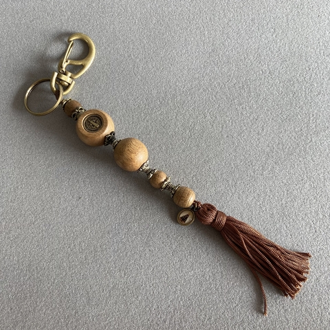 Chaveiro São Bento Madeira Imbuia