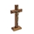 Crucifixo em Madeira 17cm Mesa ou Parede - M de Maria Artigos Religiosos