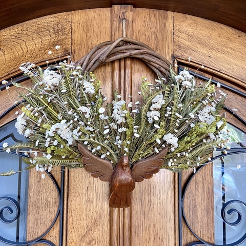 Guirlanda Cipó Folhas Verdes Divino Natural - comprar online