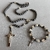Kit Aparecida - Terço Hematita + Pulseira Hematita - comprar online