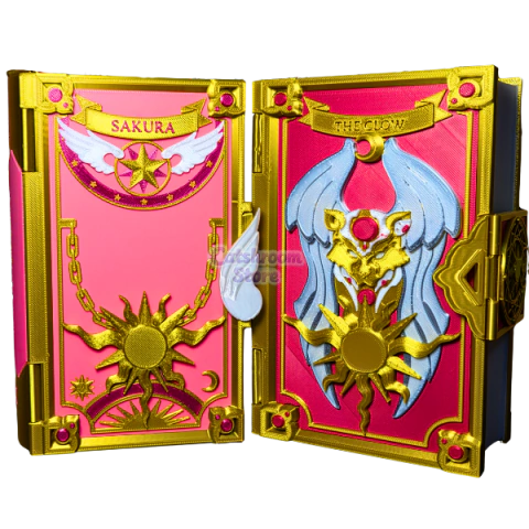 Livro Clow – Sakura Card Captors | Caixa Organizadora Clow ou Sakura