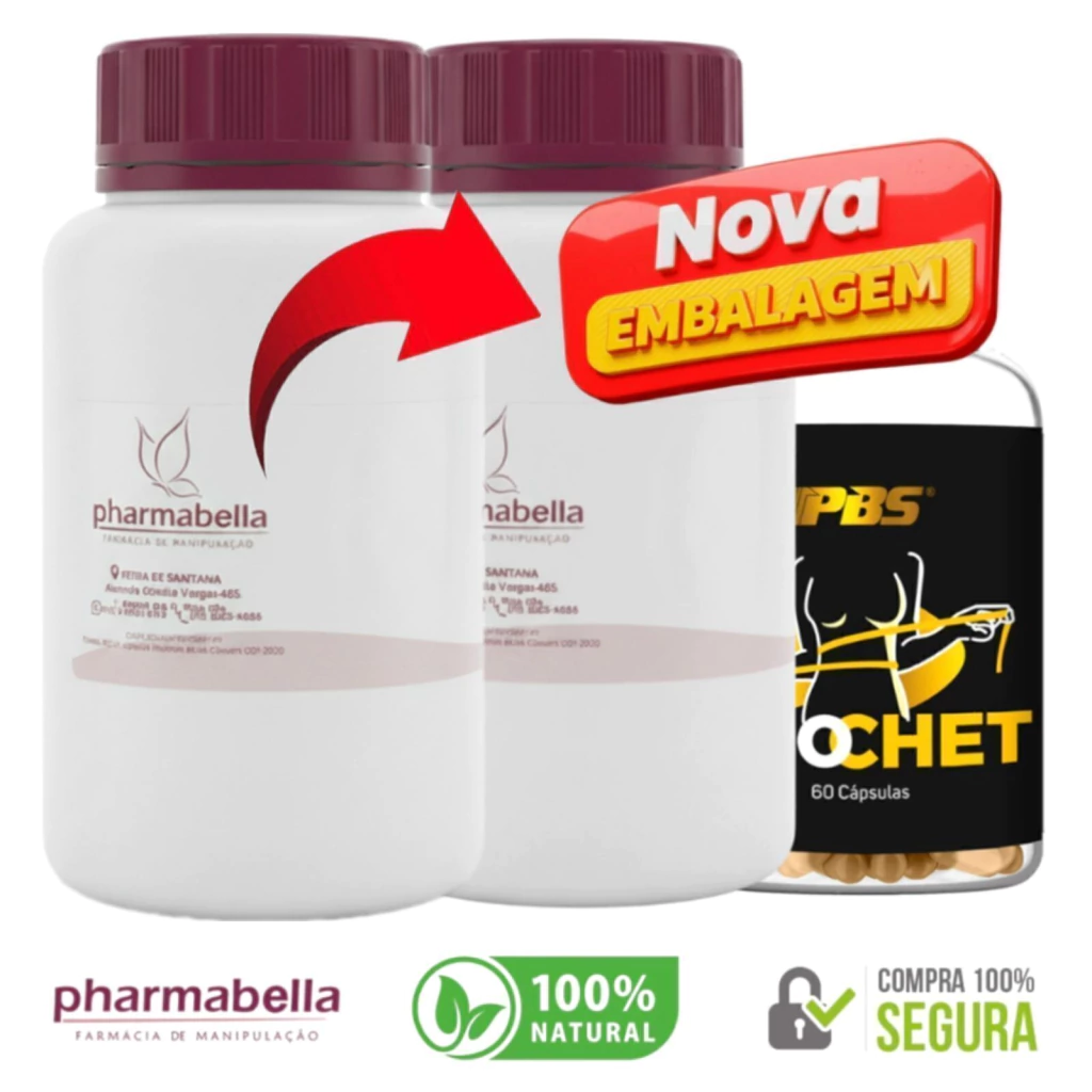 2 Potes com 60 Cápsulas (FRETE GRÁTIS)