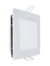 panel LED 6W aluminio trefi de embutir cuadrado 12x12cm 480lm
