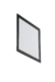 panel LED 6W aluminio color negro trefi de embutir cuadrado 12x12cm 480lm