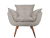 Imagem do Poltrona Decorativa Opala Suede Estampado