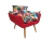 Poltrona Decorativa Opala Suede Estampado - loja online