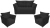 Kit Namoradeira + 2 Poltronas Isis Couro - comprar online