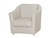 Kit 4 Poltronas Decorativa Biane Couro - Mazzero Decor