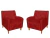 Imagem do Kit 2 Poltronas Decorativa Munique Couro
