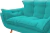 Kit Namoradeira + 2 Poltronas + 1 Puff Opala Suede Estampado - comprar online