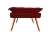 Kit Namoradeira + 2 Poltronas + 1 Puff Opala Suede Estampado - loja online