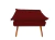 Kit Namoradeira + 2 Poltronas + 1 Puff Opala Suede Estampado - comprar online