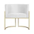 Poltrona Decorativa Luana Suede - comprar online