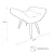 Puff Retangular Decorativo Emilia Barca Suede - Mazzero Decor