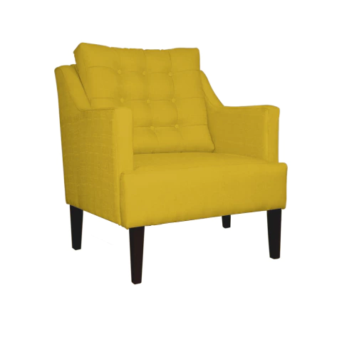 Poltrona Decorativa Stefanie Suede