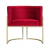 Poltrona Decorativa Luana Veludo - loja online