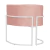 Kit 2 Poltronas Decorativa Luana Base Branca Veludo na internet