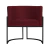 Poltrona Decorativa Luana Base Preta Suede na internet
