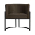 Poltrona Decorativa Luana Base Preta Veludo - comprar online