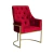 Imagem do Poltrona Vick Base Dourada Suede