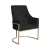 Imagem do Poltrona Vick Base Dourada Suede