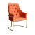 Imagem do Poltrona Vick Base Dourada Suede